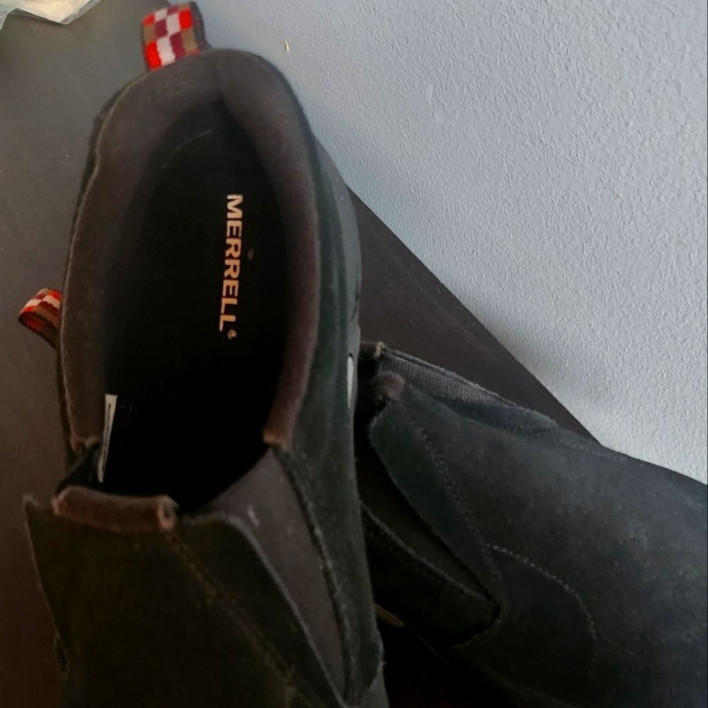 Merrell Men's Black Slip-On Shoes - Picture 3 of 7